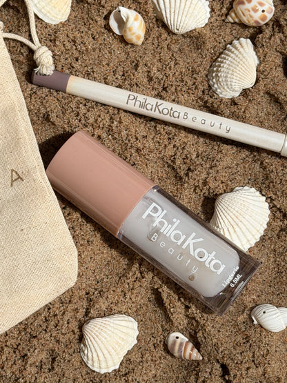 Beach Babe Duo - Coconut Lip Oil & Sand Lip Liner